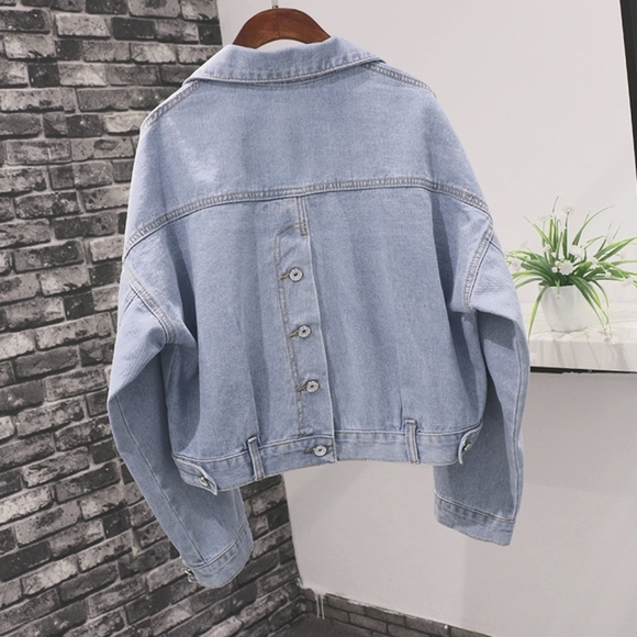 Oversized Denim Jacket - Picture 3 of 5